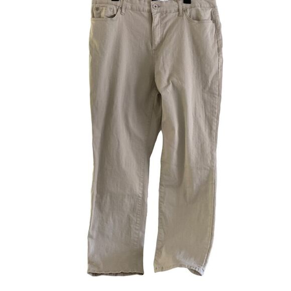 BANDOLINA Jean Cream Size 16 - Picture 1 of 8